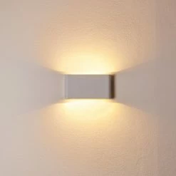 Hofstein Tinglev Wandleuchte LED Weiß, 2-flammig -Wandleuchten Verkaufsgeschäft tinglev wandleuchte h3304235 do1 11