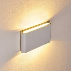 Hofstein Tinglev Wandleuchte LED Weiß, 2-flammig -Wandleuchten Verkaufsgeschäft tinglev wandleuchte h3304235 do1 3