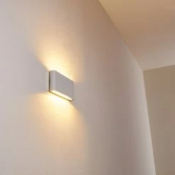 Hofstein Tinglev Wandleuchte LED Weiß, 2-flammig -Wandleuchten Verkaufsgeschäft tinglev wandleuchte h3304235 do1 9