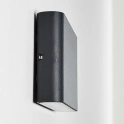 Hofstein Tinglev Wandleuchte LED Anthrazit, 2-flammig -Wandleuchten Verkaufsgeschäft tinglev wandleuchte h3304259 do1 8