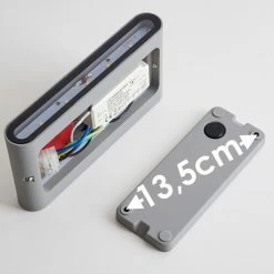 Hofstein Tinglev Wandleuchte LED Grau, 2-flammig -Wandleuchten Verkaufsgeschäft tinglev wandleuchte h3304273 do1 14