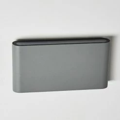 Hofstein Tinglev Wandleuchte LED Grau, 2-flammig -Wandleuchten Verkaufsgeschäft tinglev wandleuchte h3304273 do1 5