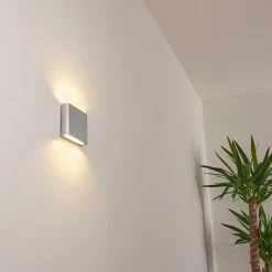 Hofstein Tinglev Wandleuchte LED Silber, 2-flammig -Wandleuchten Verkaufsgeschäft tinglev wandleuchte h3370889 9