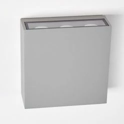 Hofstein Tinglev Wandleuchte LED Grau, 1-flammig -Wandleuchten Verkaufsgeschäft tinglev wandleuchte h3372654 15