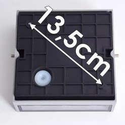 Hofstein Tinglev Wandleuchte LED Grau, 1-flammig -Wandleuchten Verkaufsgeschäft tinglev wandleuchte h3372654 18