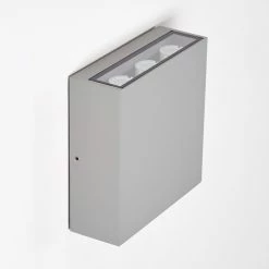 Hofstein Tinglev Wandleuchte LED Grau, 1-flammig -Wandleuchten Verkaufsgeschäft tinglev wandleuchte h3372654 5