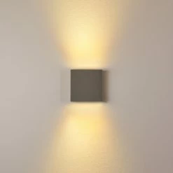 Hofstein Tinglev Wandleuchte LED Grau, 1-flammig -Wandleuchten Verkaufsgeschäft tinglev wandleuchte h3372654 7