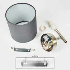 Hofstein Tise Wandleuchte Nickel-Matt, 1-flammig -Wandleuchten Verkaufsgeschäft tise wandleuchte h3575840 4