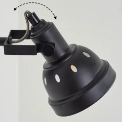 Hofstein Tita Wandleuchte Chrom, Schwarz, 1-flammig -Wandleuchten Verkaufsgeschäft tita wandleuchte h3017524 2