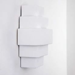 Hofstein Tokio Wandleuchte Weiß, 1-flammig -Wandleuchten Verkaufsgeschäft tokio wandleuchte h21 18