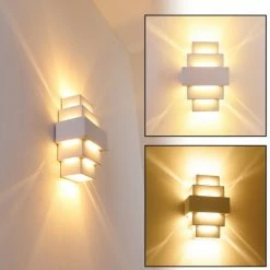 Hofstein Tokio Wandleuchte Weiß, 1-flammig -Wandleuchten Verkaufsgeschäft tokio wandleuchte h21 3