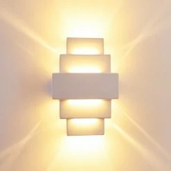 Hofstein Tokio Wandleuchte Weiß, 1-flammig -Wandleuchten Verkaufsgeschäft tokio wandleuchte h21 7