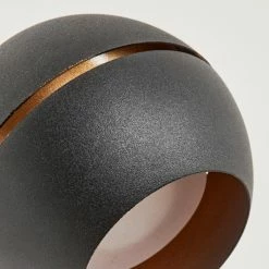 Hofstein Tome Wandleuchte LED Messing, Schwarz, 1-flammig -Wandleuchten Verkaufsgeschäft tome wandleuchte h3609798 5