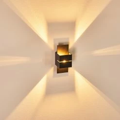 Hofstein Tora Wandleuchte Schwarz, 1-flammig -Wandleuchten Verkaufsgeschäft tora wandleuchte h3013243 do4 12