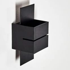 Hofstein Tora Wandleuchte Schwarz, 1-flammig -Wandleuchten Verkaufsgeschäft tora wandleuchte h3013243 do4 13