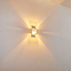 Hofstein Tora Wandleuchte Gold, 1-flammig -Wandleuchten Verkaufsgeschäft tora wandleuchte h3013267 do4 15