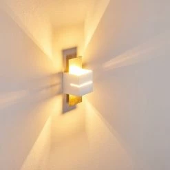 Hofstein Tora Wandleuchte Gold, 1-flammig -Wandleuchten Verkaufsgeschäft tora wandleuchte h3013267 do4 3