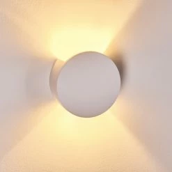 Hofstein Tortel Wandleuchte Weiß, 1-flammig -Wandleuchten Verkaufsgeschäft tortel wandleuchte h3266359 do4 11