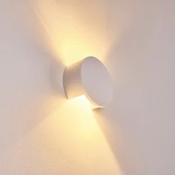 Hofstein Tortel Wandleuchte Weiß, 1-flammig -Wandleuchten Verkaufsgeschäft tortel wandleuchte h3266359 do4 2