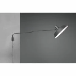 Trio Leuchten Trio Bolder Wandleuchte LED Schwarz, 1-flammig -Wandleuchten Verkaufsgeschäft trio bolder wandleuchte 200300132 5