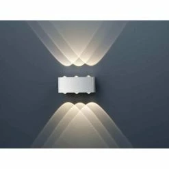 Trio Leuchten ABERDEEN Wandleuchte LED Nickel-Matt, 6-flammig