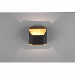 Trio Leuchten Arino Wandleuchte LED Schwarz, 1-flammig -Wandleuchten Verkaufsgeschäft trio leuchten arino wandleuchte 224810132 6