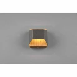 Trio Leuchten Arino Wandleuchte LED Nickel-Matt, Dunkelbraun, 1-flammig -Wandleuchten Verkaufsgeschäft trio leuchten arino wandleuchte 224810167 2