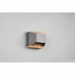 Trio Leuchten Arino Wandleuchte LED Nickel-Matt, Dunkelbraun, 1-flammig -Wandleuchten Verkaufsgeschäft trio leuchten arino wandleuchte 224810167 4