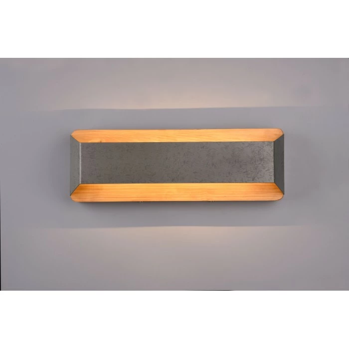 Trio Leuchten Arino Wandleuchte LED Nickel-Matt, Dunkelbraun, 1-flammig 2 Trio Leuchten Arino Wandleuchte LED Nickel-Matt, Dunkelbraun, 1-flammig – Bild 2