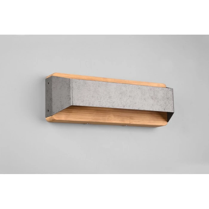 Trio Leuchten Arino Wandleuchte LED Nickel-Matt, Dunkelbraun, 1-flammig 5 Trio Leuchten Arino Wandleuchte LED Nickel-Matt, Dunkelbraun, 1-flammig – Bild 5