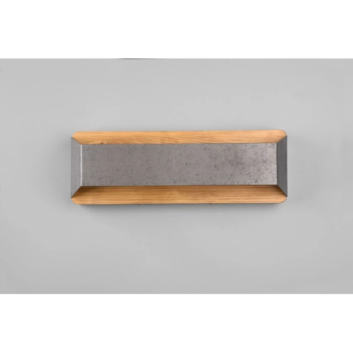 Trio Leuchten Arino Wandleuchte LED Nickel-Matt, Dunkelbraun, 1-flammig 6 Trio Leuchten Arino Wandleuchte LED Nickel-Matt, Dunkelbraun, 1-flammig – Bild 6