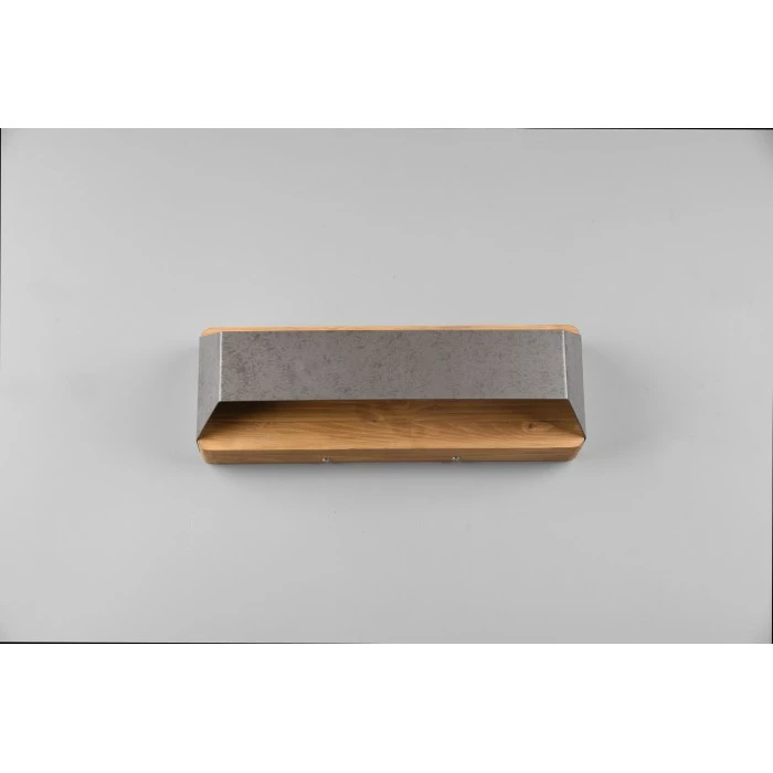 Trio Leuchten Arino Wandleuchte LED Nickel-Matt, Dunkelbraun, 1-flammig 7 Trio Leuchten Arino Wandleuchte LED Nickel-Matt, Dunkelbraun, 1-flammig – Bild 7