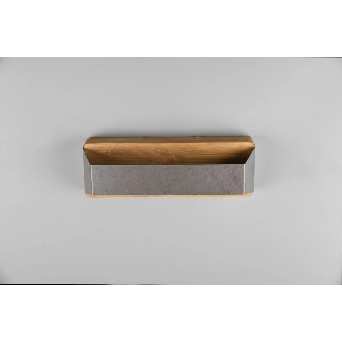 Trio Leuchten Arino Wandleuchte LED Nickel-Matt, Dunkelbraun, 1-flammig 8 Trio Leuchten Arino Wandleuchte LED Nickel-Matt, Dunkelbraun, 1-flammig – Bild 8