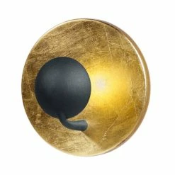 Trio Leuchten AURORA Wandleuchte LED Gold, 1-flammig