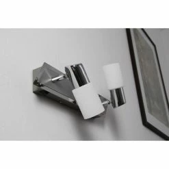 Trio Leuchten CLAPTON Wandleuchte LED Chrom, Aluminium, Edelstahl, 2-flammig -Wandleuchten Verkaufsgeschäft trio leuchten clapton wandleuchte 821470205 do1 10