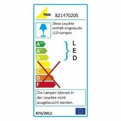 Trio Leuchten CLAPTON Wandleuchte LED Chrom, Aluminium, Edelstahl, 2-flammig -Wandleuchten Verkaufsgeschäft trio leuchten clapton wandleuchte 821470205 do1 8