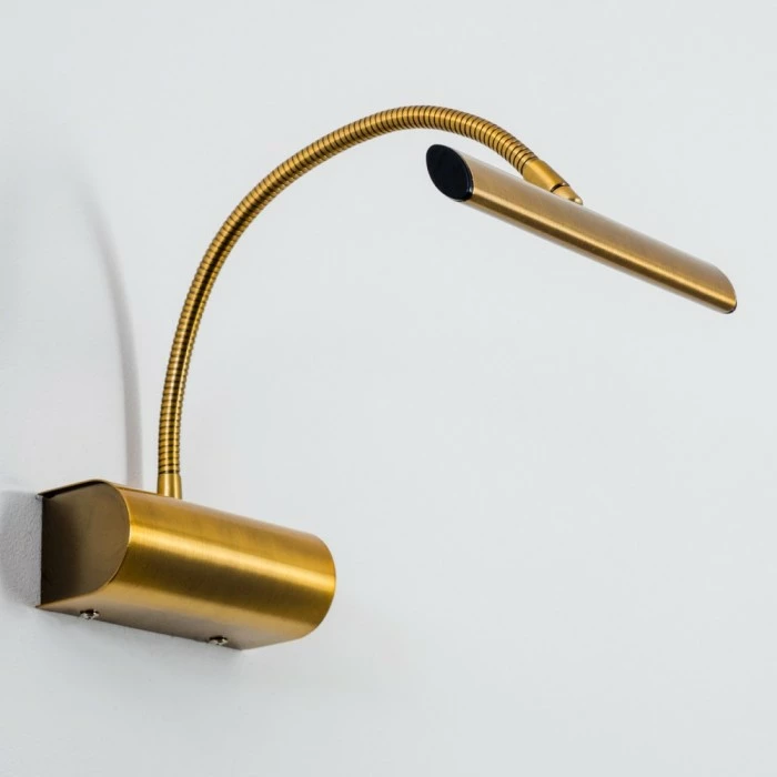 Trio Leuchten CURTIS Wandleuchte LED Messing, Altmessing, 1-flammig 11 Trio Leuchten CURTIS Wandleuchte LED Messing, Altmessing, 1-flammig – Bild 11