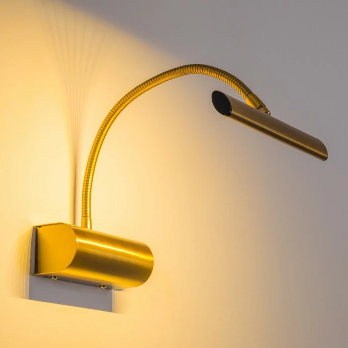 Trio Leuchten CURTIS Wandleuchte LED Messing, Altmessing, 1-flammig 13 Trio Leuchten CURTIS Wandleuchte LED Messing, Altmessing, 1-flammig – Bild 13