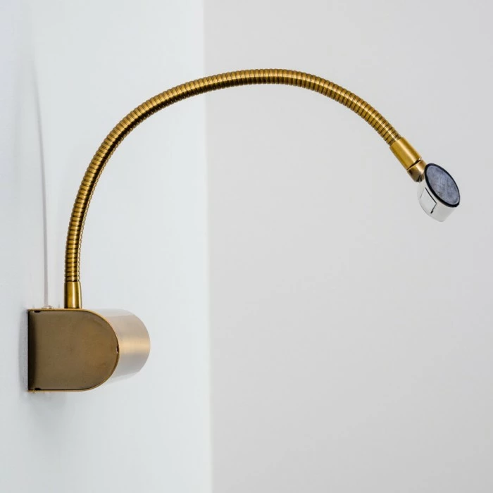 Trio Leuchten CURTIS Wandleuchte LED Messing, Altmessing, 1-flammig 14 Trio Leuchten CURTIS Wandleuchte LED Messing, Altmessing, 1-flammig – Bild 14