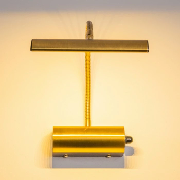 Trio Leuchten CURTIS Wandleuchte LED Messing, Altmessing, 1-flammig 9 Trio Leuchten CURTIS Wandleuchte LED Messing, Altmessing, 1-flammig – Bild 9