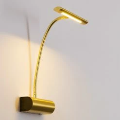 Trio Leuchten CURTIS Wandleuchte LED Messing, 1-flammig -Wandleuchten Verkaufsgeschäft trio leuchten curtis wandleuchte 279770108 do1 12