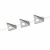 Trio Leuchten ECCO Wandleuchte LED Nickel-Matt, 3-flammig