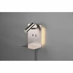 Trio Leuchten ELEMENT Wandleuchte LED Nickel-Matt, 3-flammig -Wandleuchten Verkaufsgeschäft trio leuchten element wandleuchte 222570207 7