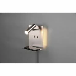 Trio Leuchten ELEMENT Wandleuchte LED Nickel-Matt, 3-flammig -Wandleuchten Verkaufsgeschäft trio leuchten element wandleuchte 222570207 8