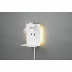 Trio Leuchten ELEMENT Wandleuchte LED Wei&szlig;, 3-flammig -Wandleuchten Verkaufsgeschäft trio leuchten element wandleuchte 222570231 8