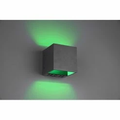 Trio Leuchten Figo Wandleuchte LED Schwarz, 1-flammig, Fernbedienung, Farbwechsler -Wandleuchten Verkaufsgeschäft trio leuchten figo wandleuchte 253310132 2