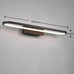Trio Leuchten Gianni Wandleuchte LED Schwarz, 1-flammig -Wandleuchten Verkaufsgeschäft trio leuchten gianni wandleuchte 283779132 6