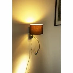 Trio Leuchten HOTEL Wandleuchte LED Nickel-Matt, Chrom, 1-flammig -Wandleuchten Verkaufsgeschäft trio leuchten hotel wandleuchte 271170214 do1 13