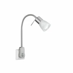 Trio Leuchten LEVISTO Wandleuchte LED Nickel-Matt, 1-flammig