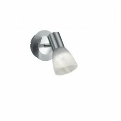 Trio Leuchten LEVISTO Wandspot LED Nickel-Matt, 1-flammig